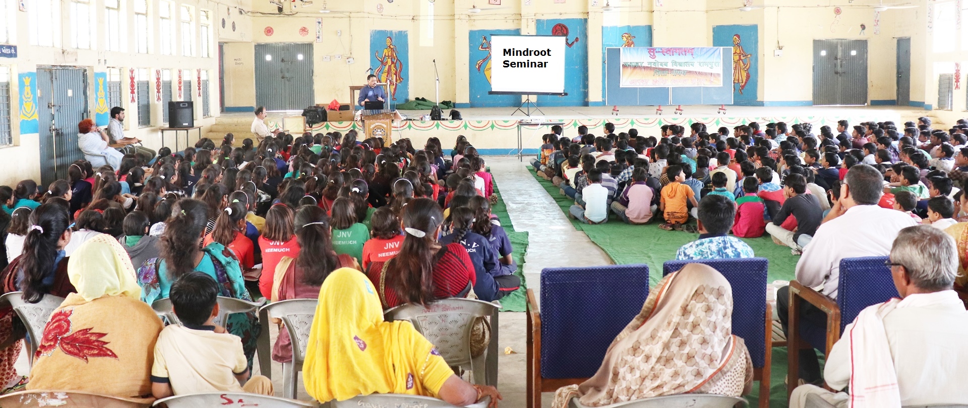 Mindroot Seminar 4 Mental Health Awareness @ Jnv Neemuch