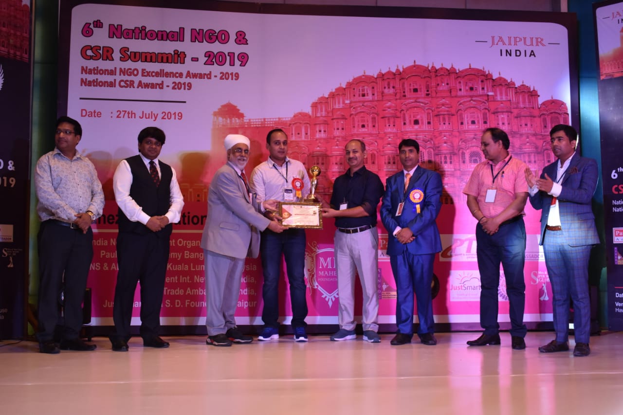 National NGO Excellence Award for Health Care-2019